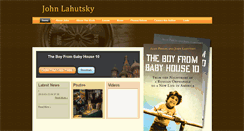 Desktop Screenshot of johnlahutsky.com